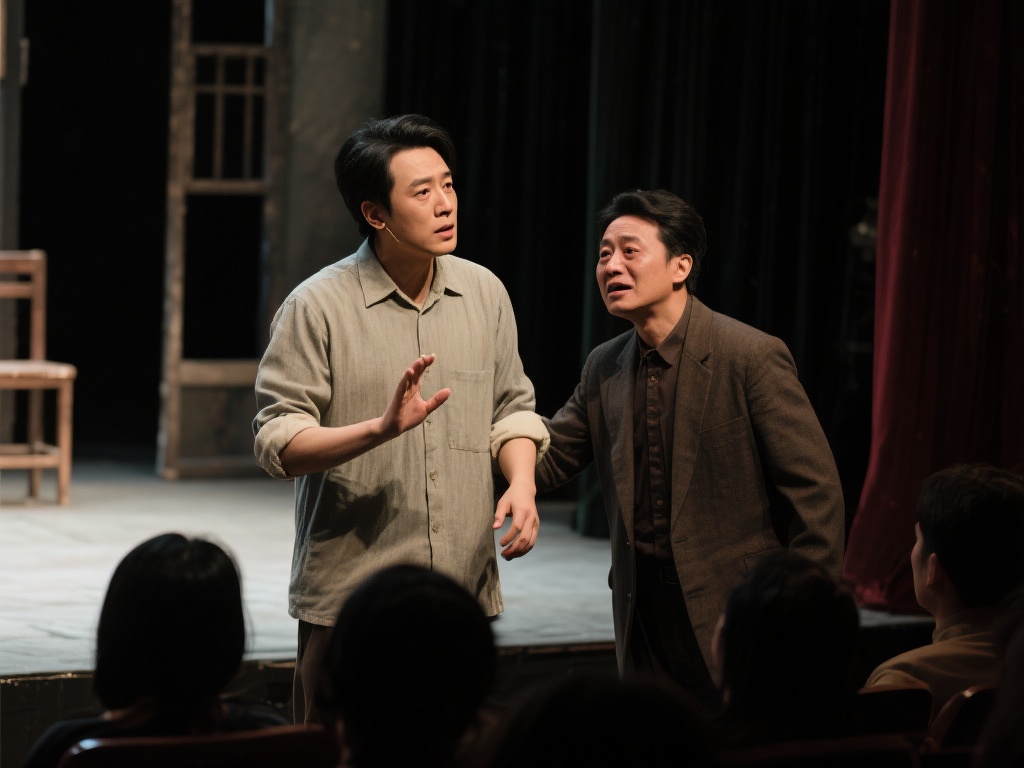 相比电影或电视剧，话剧的现场感是无与伦比的。萧明华